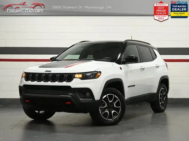 2024 Jeep Compass Trailhawk No Accident ALPINE Navigation Panora