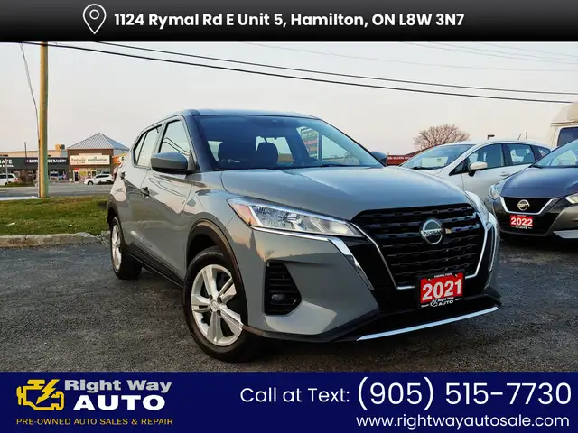 2021 Nissan Kicks S | SAFETY CERTIFIED