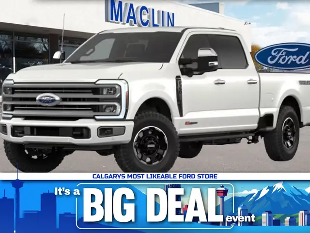 2026 Ford F-350 PLATINUM | PLATINUM PLUS PACKAGE | MOONROOF
