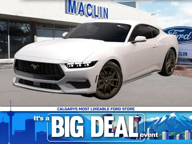 2026 Ford Mustang ECOBOOST COUPE PREM | ACTIVE VALVE EXHAUST | S