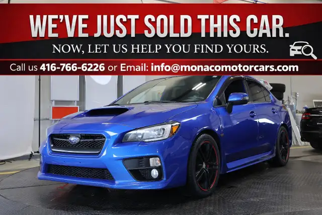 2017 Subaru WRX Sport Manual - SOLD SOLD SOLD