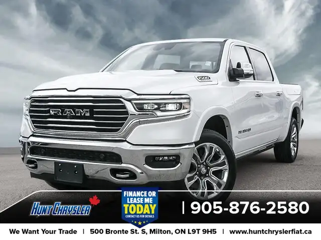 2022 RAM 1500 LONGHORN | PANO | HUD | 360 CAM | HEMI V8 | TECH!