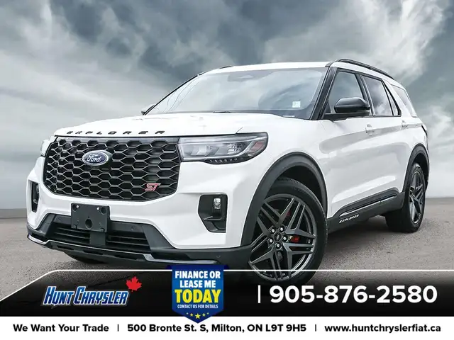 2025 Ford Explorer ST | AWD | PANO | 360 CAM | LEATHER | NAV | T