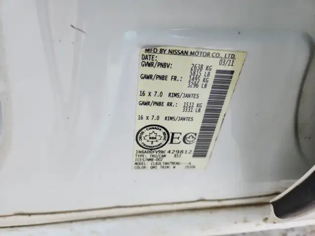 2011 Nissan Frontier - Photo 38
