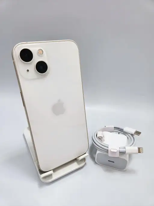 iPhone 13 128gb White 91% 3 Months Warranty W/Charger