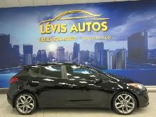 KIA FORTE 5 2016 SX 1.6L TURBO MANUEL 6 RAPPORTS CUIR NOIR CAMER