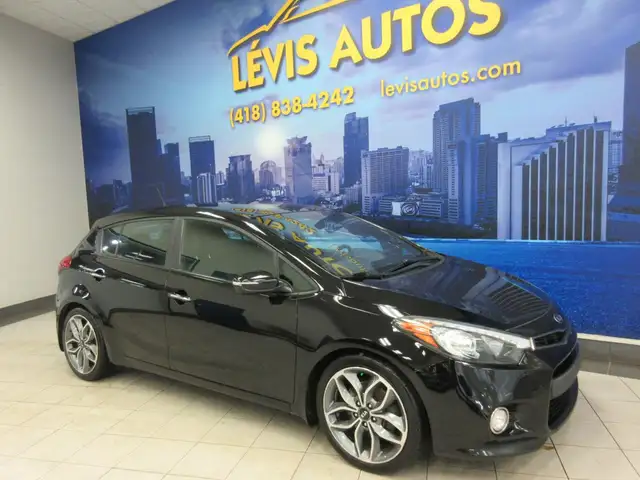 KIA FORTE 5 2016 SX 1.6L TURBO MANUEL 6 RAPPORTS CUIR NOIR CAMER - Photo 2