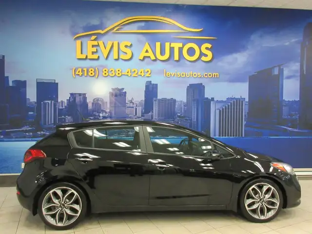 KIA FORTE 5 2016 SX 1.6L TURBO MANUEL 6 RAPPORTS CUIR NOIR CAMER - Photo 8