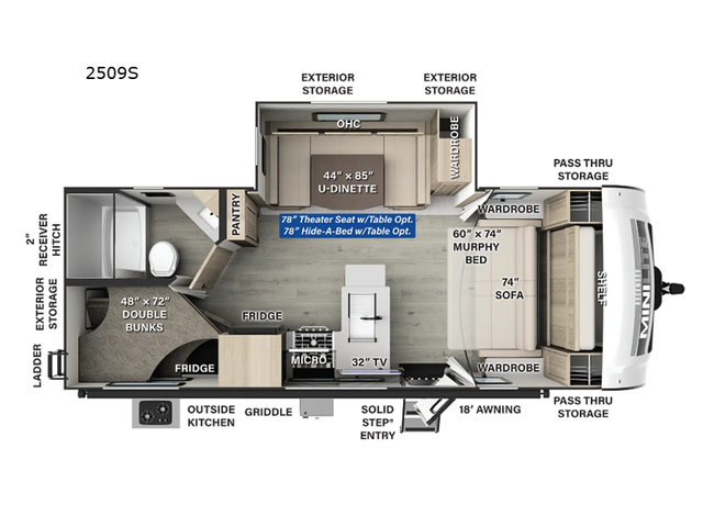 2025 Forest River RV Rockwood Mini Lite 2509S - Photo 2