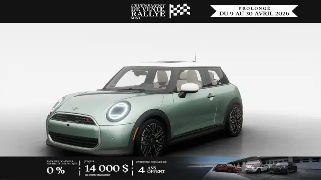2026 MINI 3 Door Cooper S FWD | Ligne Premier  | Style Favoured