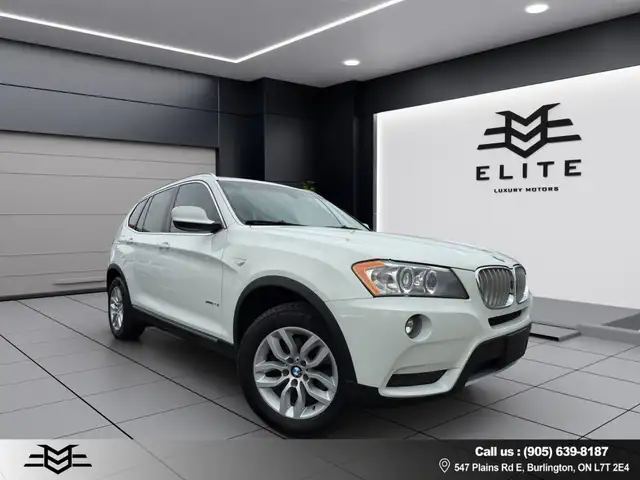 2013 BMW X3 28i XDRIVE - AWD - 4 Years Warranty Available !!