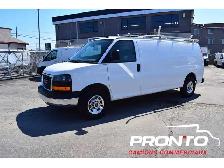 2018 GMC Savana Cargo Van 2500  Support à Échelle  FULL RACK