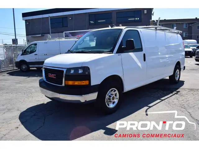 2018 GMC Savana Cargo Van 2500  Support à Échelle  FULL RACK - Photo 2