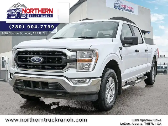 2021 Ford F-150 XLT 5.0L V8 gas engine, 4x4 capability, crew...