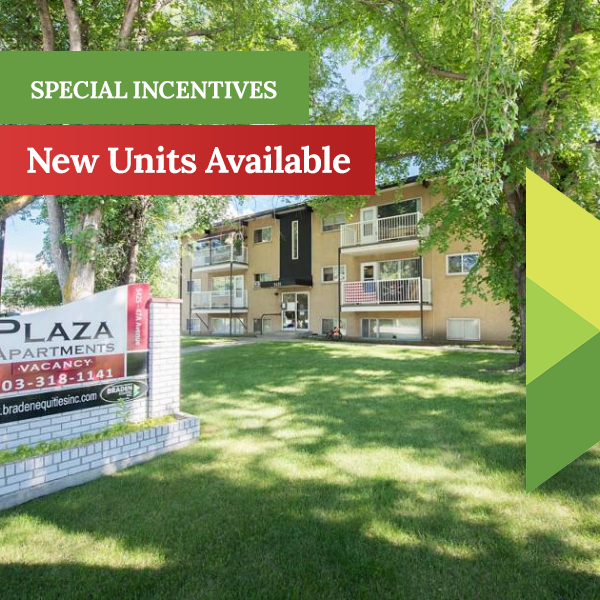 Plaza Apartments - 2 Bedroom Apartment for Rent