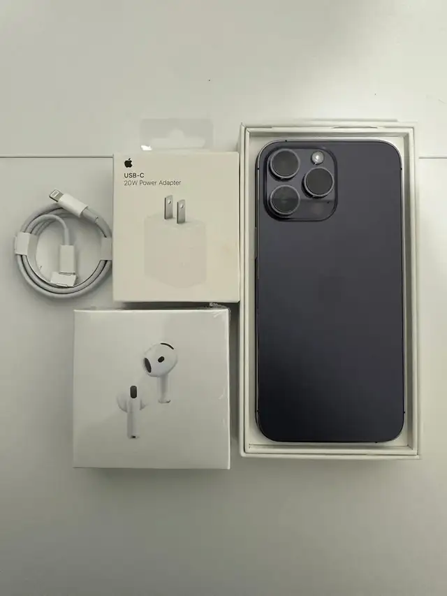iPhone 14 Pro Max 128gb New Display Airpods Pkg/Delivery