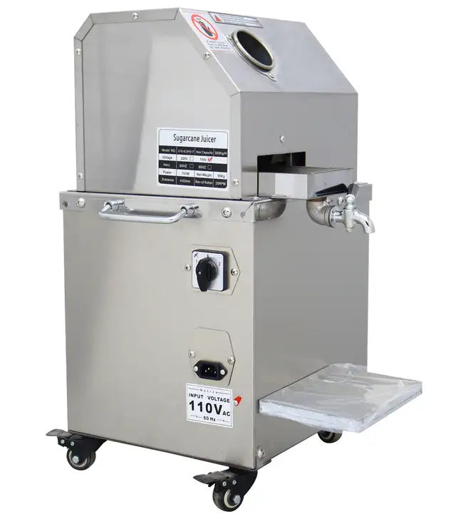 Electric Sugar Cane Press Machine Juicer Sweet Sorghum 134215 - Photo 7