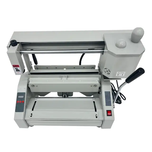 Glue Binding Hot Thermal Book Machine Binder 026562 - Photo 2