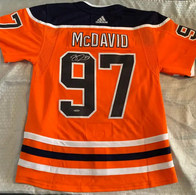 Autographed McDavid Jersey