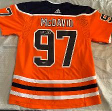 Autographed McDavid Jersey
