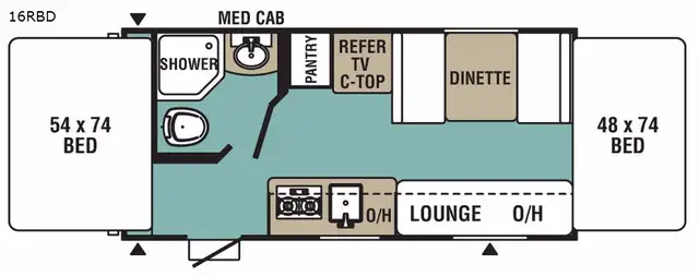 2018 Viking Ultra-Lite 16RBD - Photo 2