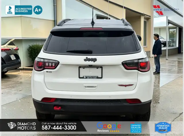 2021 Jeep Compass Trailhawk 4x4 - Leather - Photo 9