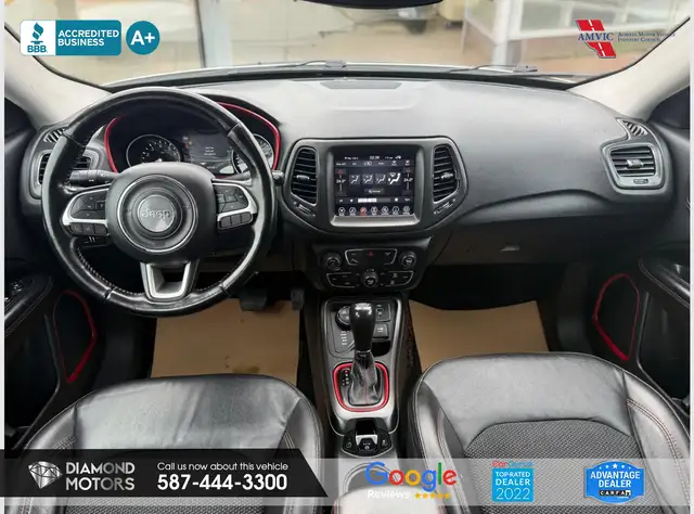 2021 Jeep Compass Trailhawk 4x4 - Leather - Photo 11