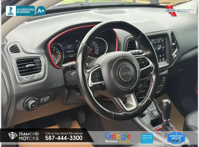 2021 Jeep Compass Trailhawk 4x4 - Leather - Photo 13