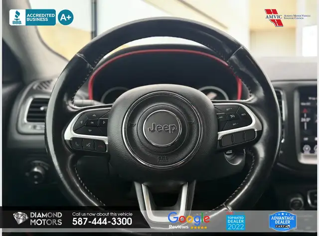 2021 Jeep Compass Trailhawk 4x4 - Leather - Photo 17