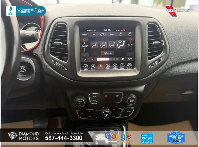 2021 Jeep Compass Trailhawk 4x4 - Leather - Photo 19