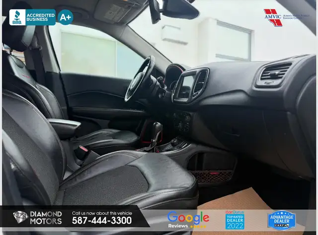 2021 Jeep Compass Trailhawk 4x4 - Leather - Photo 28