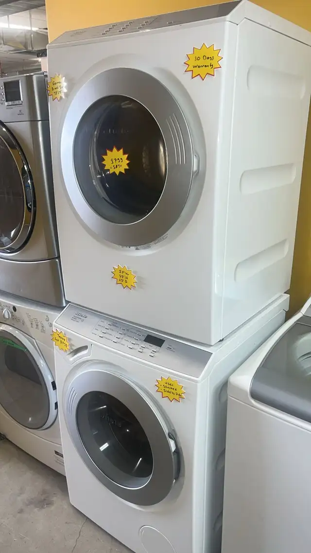 Miele German Brand 27' Washer and Dryer Set 30-Day Warrantly - Photo 2