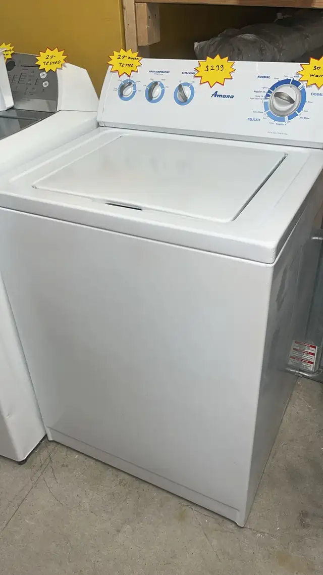 Amana (Whirpool) 27' Top Load Washer 30-Day Warrantly - Photo 2