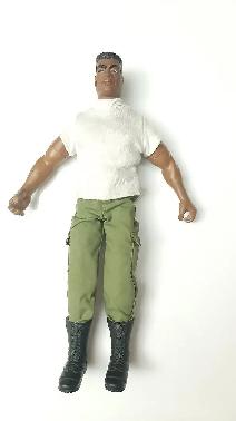Vintage GI Joe Hasbro 1992 African American Black 12' Action Fig