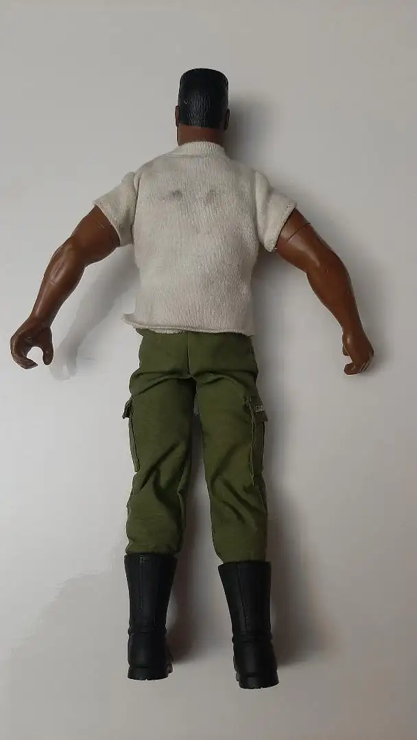 Vintage GI Joe Hasbro 1992 African American Black 12' Action Fig - Photo 5