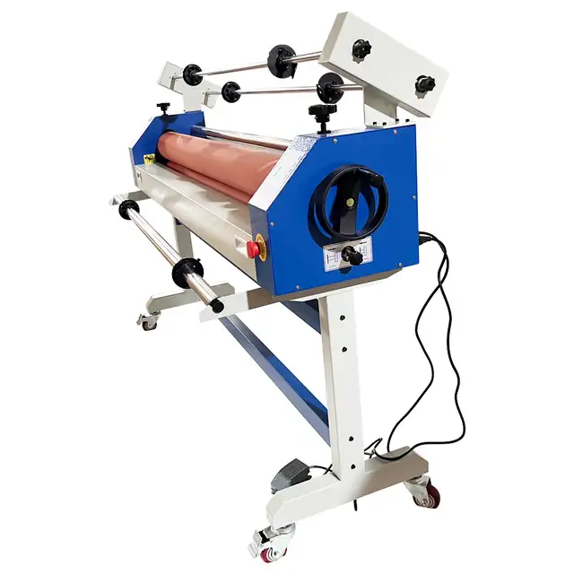 63' (1600MM) Semi auto Electric/Manual Cold Laminating 026045 - Photo 4