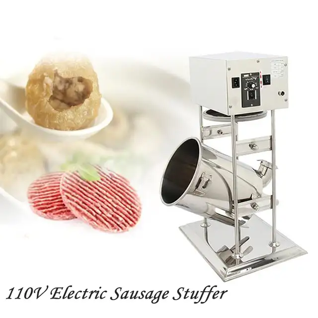 110V 10L Electric Sausage Stuffer Meat Filler 304SS 153087 - Photo 4