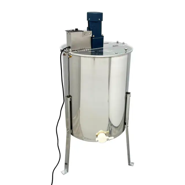 110V 4Frame 304SS Honey Extractor Beekeeping Centrifuge 170462 - Photo 5