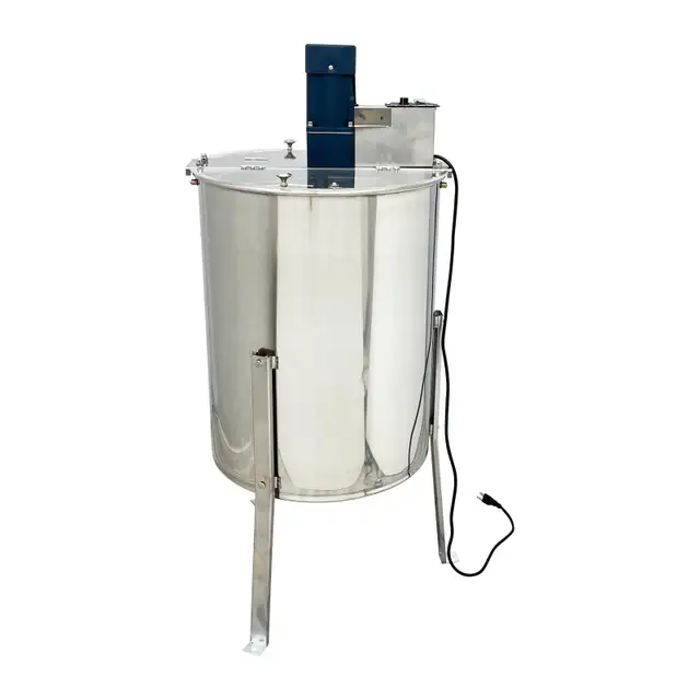 110V 4Frame 304SS Honey Extractor Beekeeping Centrifuge 170462 - Photo 6