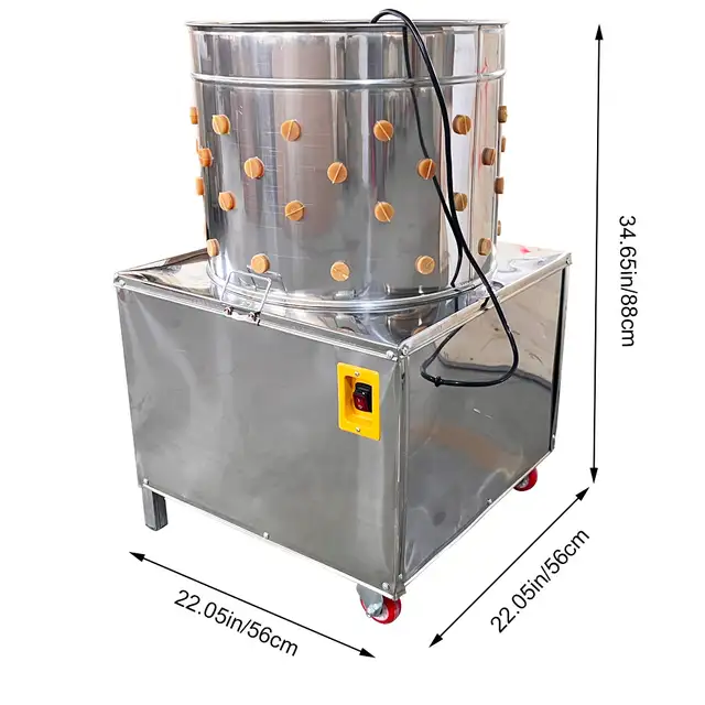 Turkey Chicken Plucker De-Feather Remover 1500W Farm 170598 - Photo 8