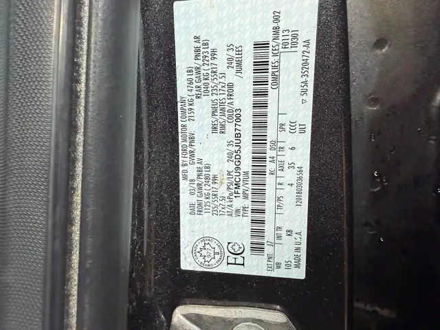 2018 Ford Escape AWD - Photo 9