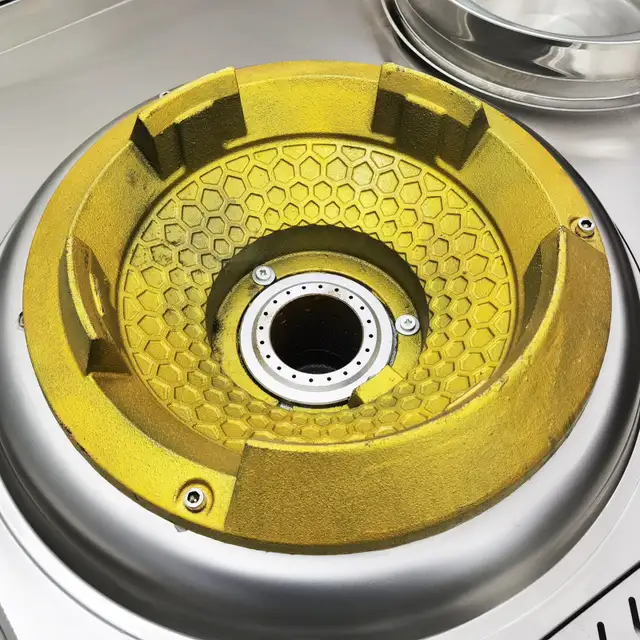 High Fire Stove LPG Gas Burner w/Baffle & Water Basin 053134 - Photo 8