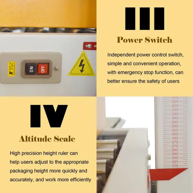 Automatic Carton Taper Sealer Case Box Sealing Machine 056033 - Photo 9