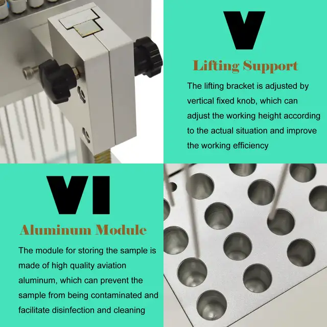 24 Holes Dry-type Termovap Nitrogen Evaporator 056068 - Photo 9