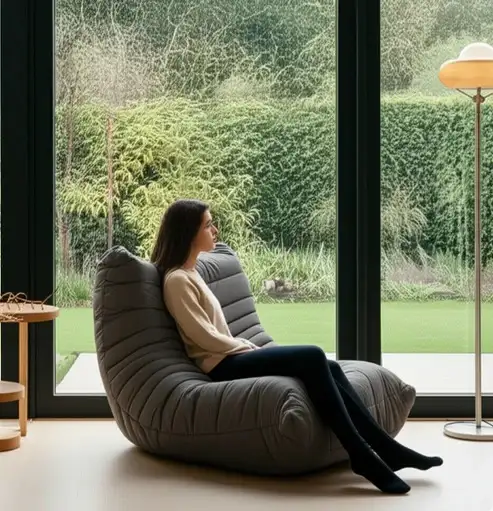 Brand New Lazy Sofa Couch - Plush Tufted Floor Sofa $299 - Photo 7