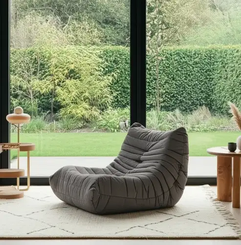 Brand New Lazy Sofa Couch - Plush Tufted Floor Sofa $299 - Photo 9