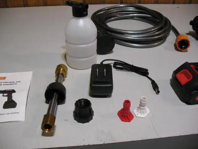 Portable Cordless Pressure Washer 500 PSI , BRAND NEW - Photo 7