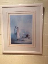 BEAU CADRE NEUF SIGNÉ JEAN CLAUDE CARRON, 36'HAUx30'LAR: $20.00