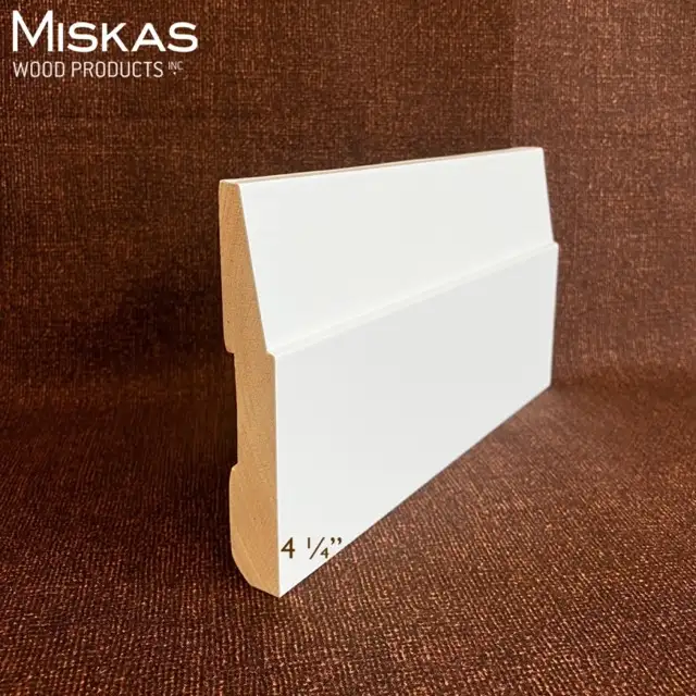 Painted Casing & Baseboard – Step Bevel - Manufacturer