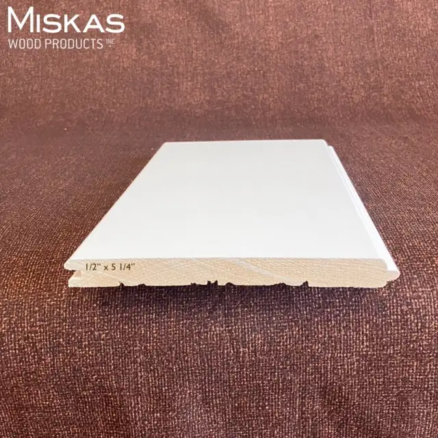 PRIMED Tongue and Groove Boards – Paint-Grade